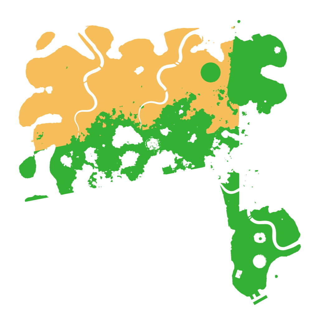 Biome Rust Map: Procedural Map, Size: 4250, Seed: 1913017335
