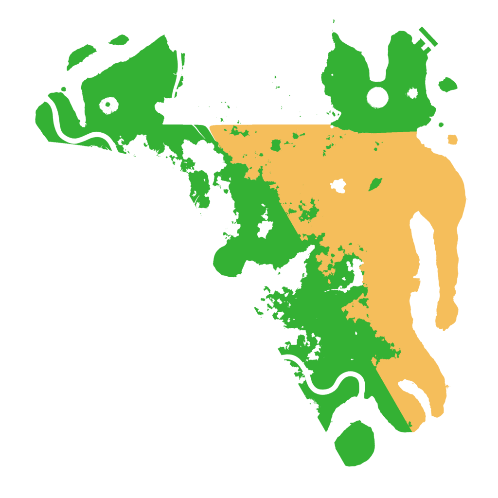 Biome Rust Map: Procedural Map, Size: 4250, Seed: 154179799