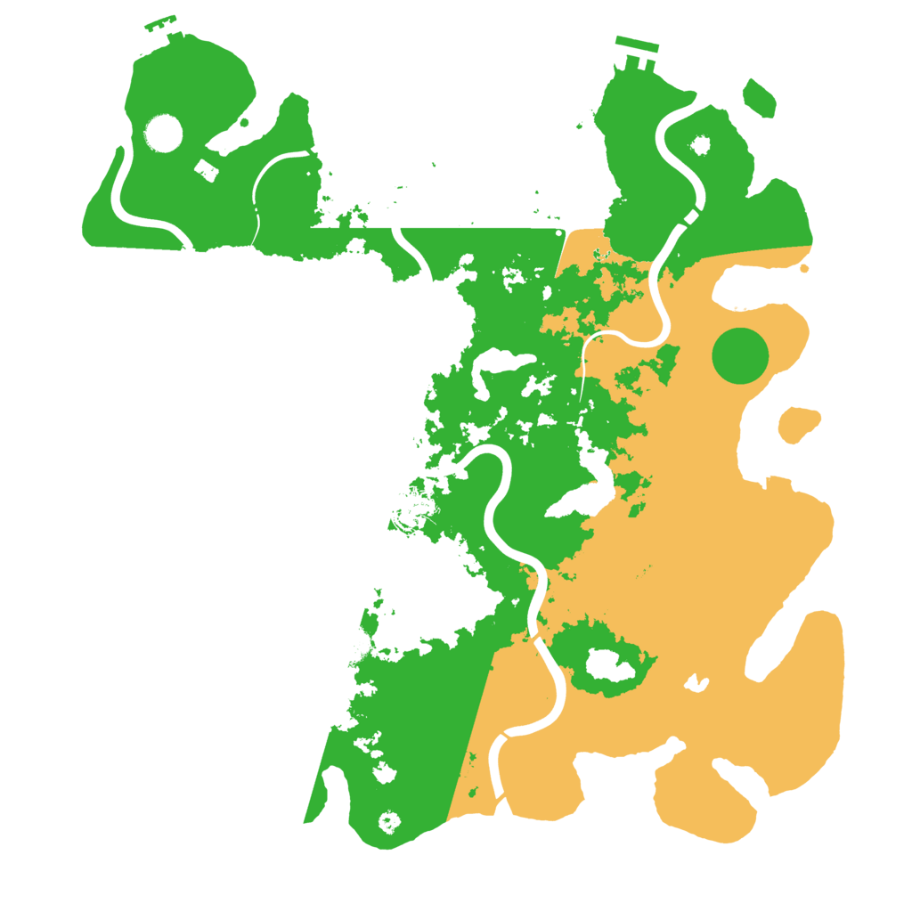 Biome Rust Map: Procedural Map, Size: 4250, Seed: 1418160220