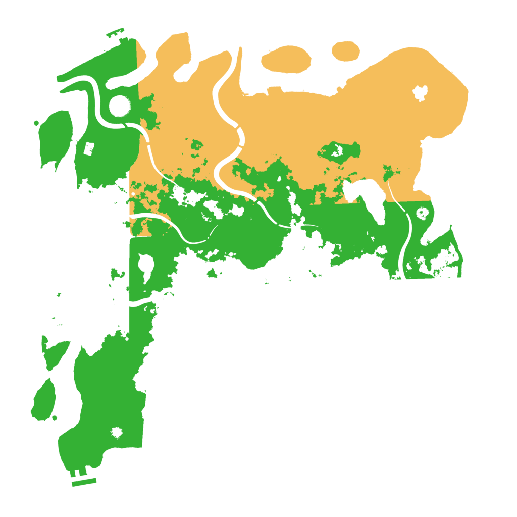 Biome Rust Map: Procedural Map, Size: 4250, Seed: 1801424552