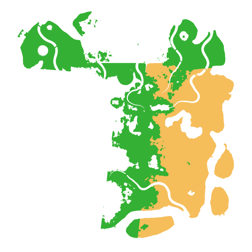 Biome Rust Map: Procedural Map, Size: 4250, Seed: 1315058379