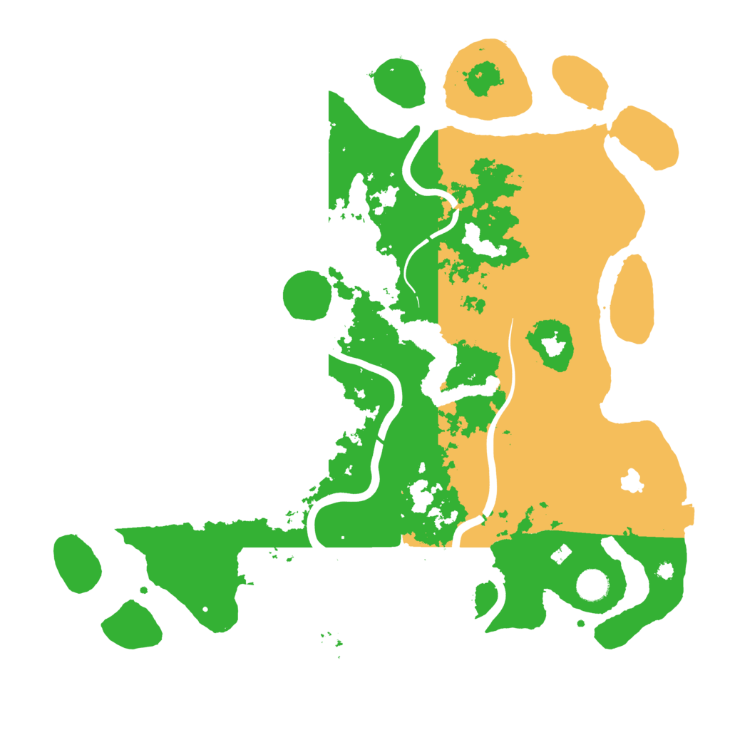 Biome Rust Map: Procedural Map, Size: 4000, Seed: 7663080