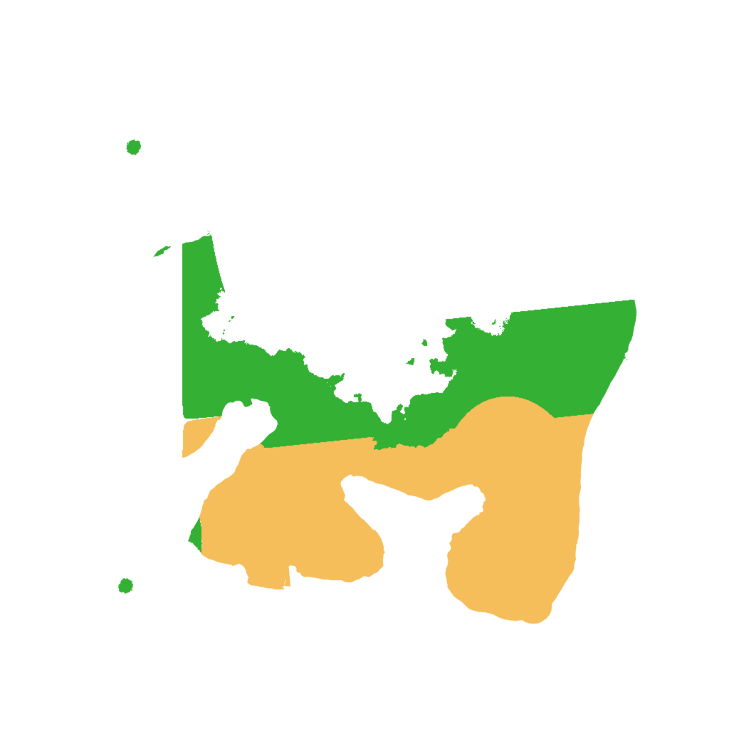 Biome Rust Map: Procedural Map, Size: 2000, Seed: 2022301999