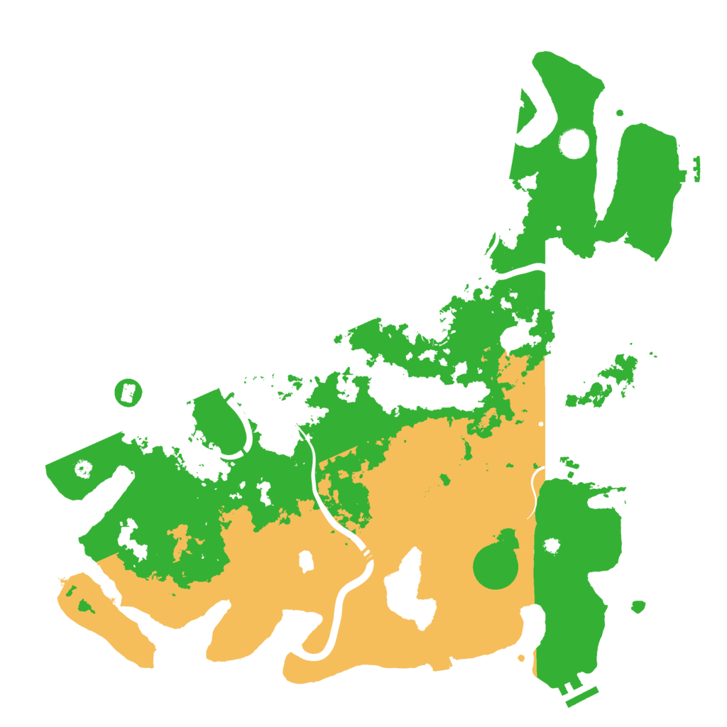 Biome Rust Map: Procedural Map, Size: 4250, Seed: 690256472