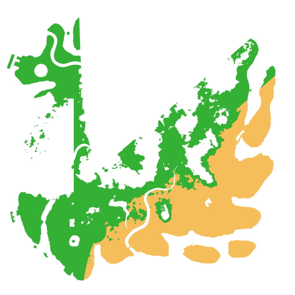 Biome Rust Map: Procedural Map, Size: 4000, Seed: 415252553