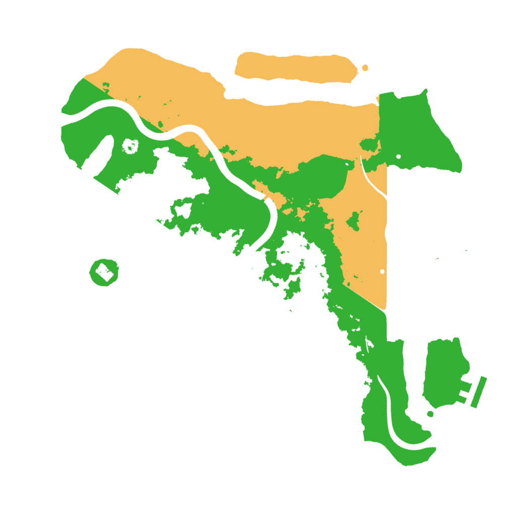 Biome Rust Map: Procedural Map, Size: 3250, Seed: 1641892030