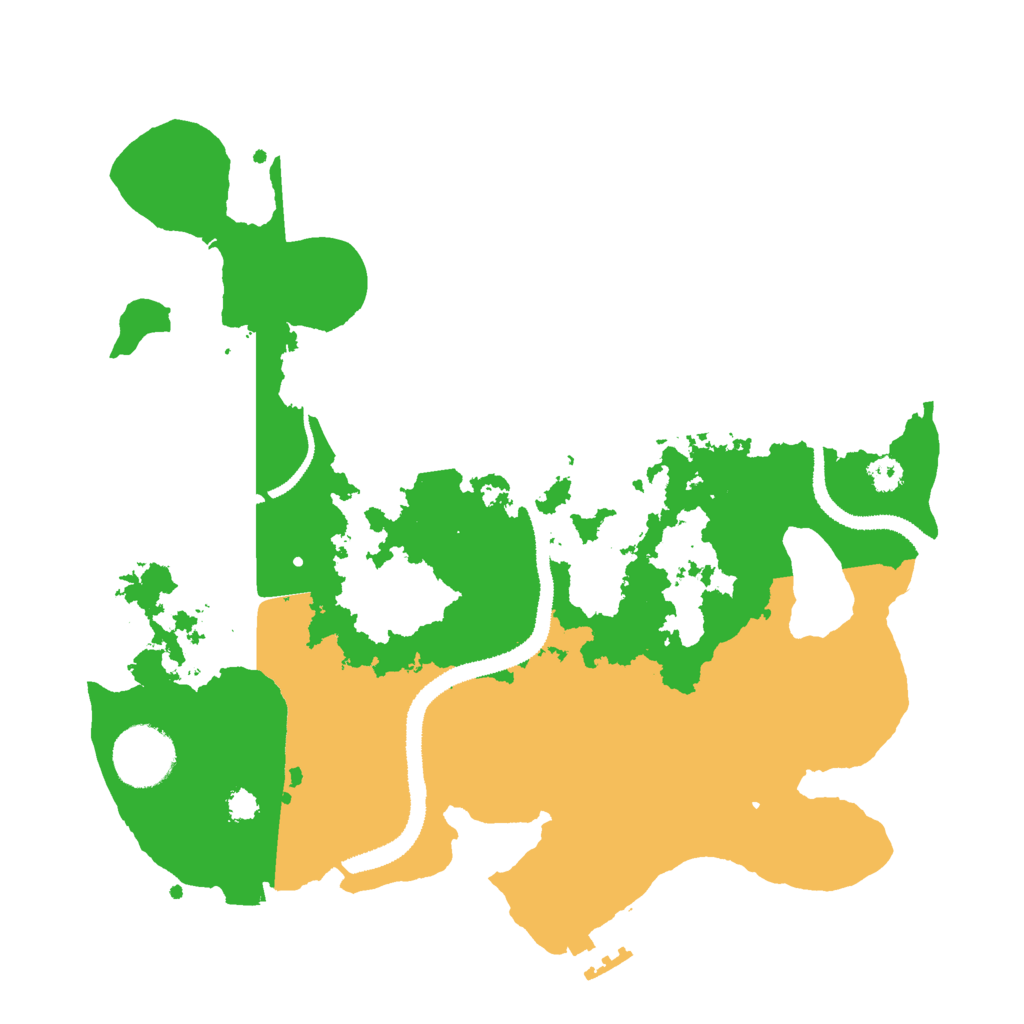 Biome Rust Map: Procedural Map, Size: 3000, Seed: 1655496267