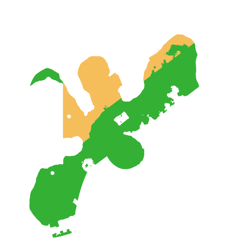 Biome Rust Map: Procedural Map, Size: 2000, Seed: 1331288570