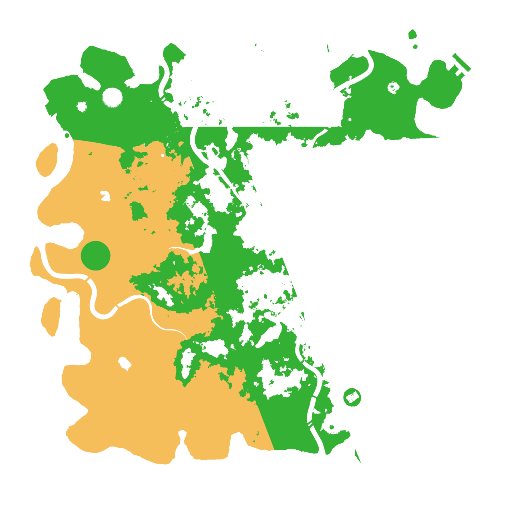 Biome Rust Map: Procedural Map, Size: 4500, Seed: 1790586593
