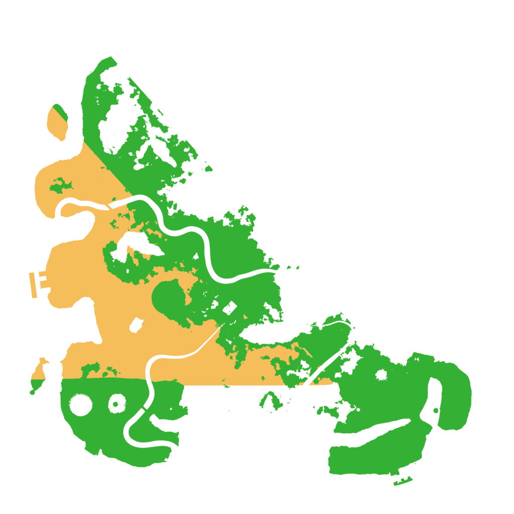 Biome Rust Map: Procedural Map, Size: 4080, Seed: 37000