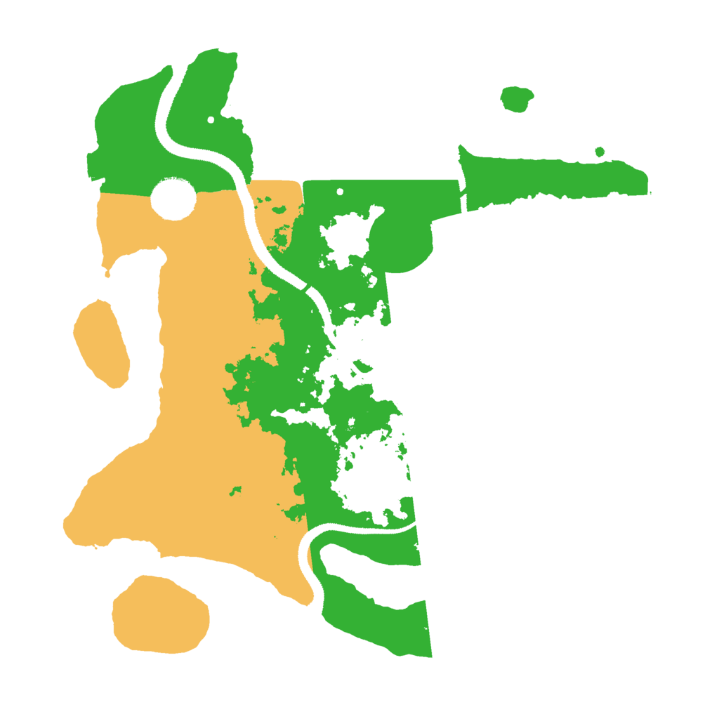 Biome Rust Map: Procedural Map, Size: 3000, Seed: 1558565371