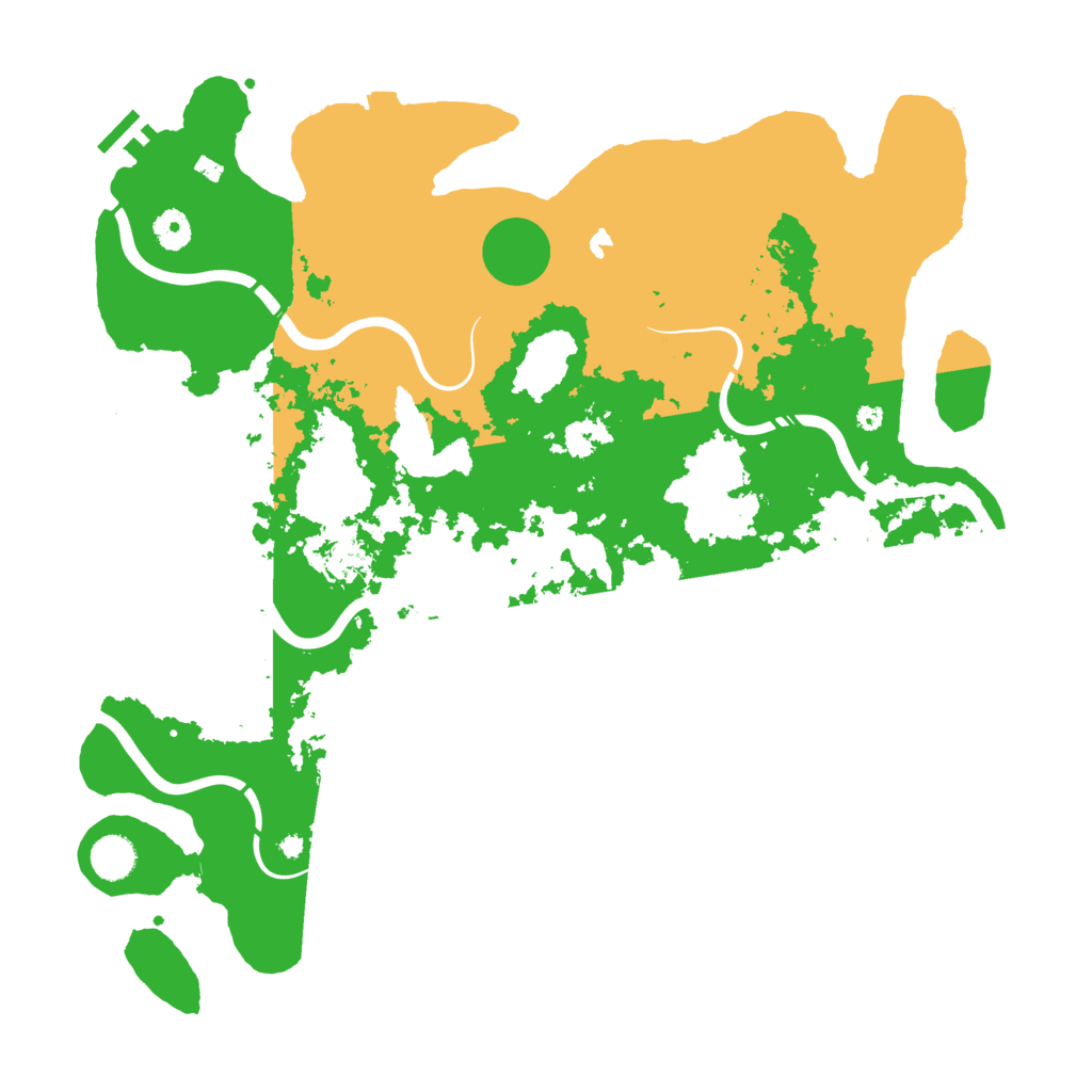 Biome Rust Map: Procedural Map, Size: 4250, Seed: 859694942