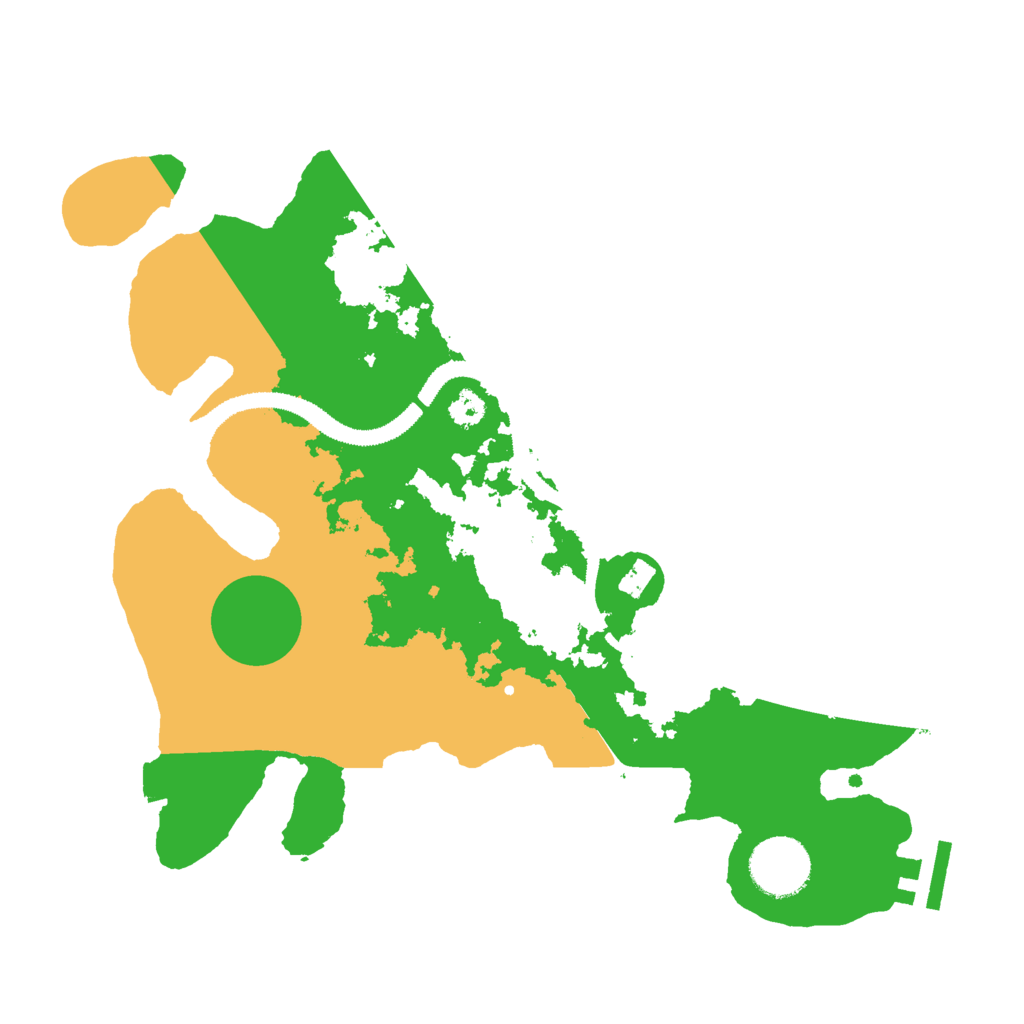 Biome Rust Map: Procedural Map, Size: 3000, Seed: 659586252