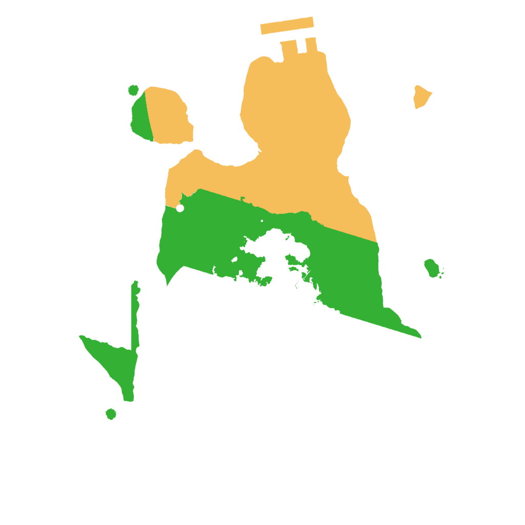 Biome Rust Map: Procedural Map, Size: 2000, Seed: 87261981