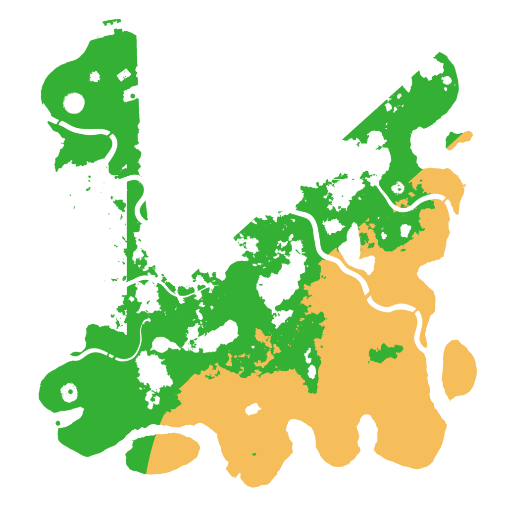 Biome Rust Map: Procedural Map, Size: 4250, Seed: 11751