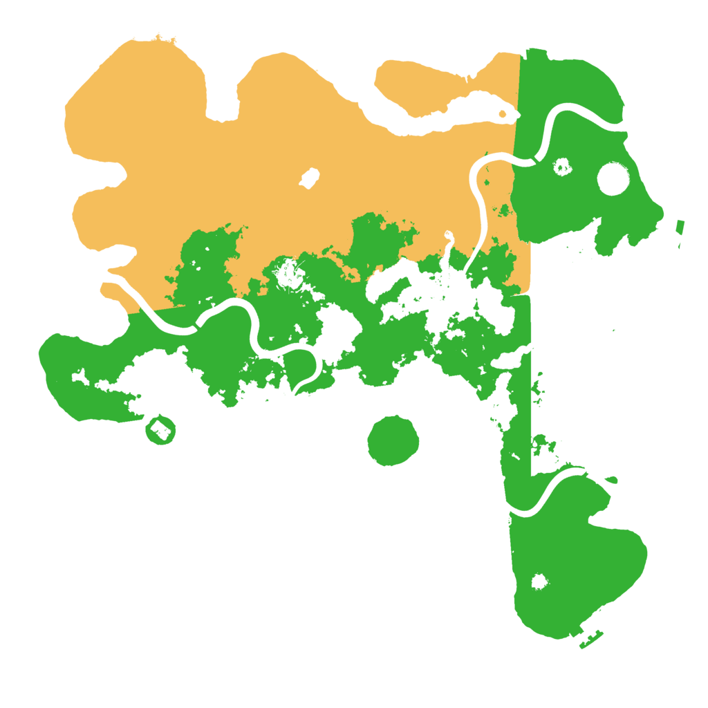 Biome Rust Map: Procedural Map, Size: 4000, Seed: 644185492