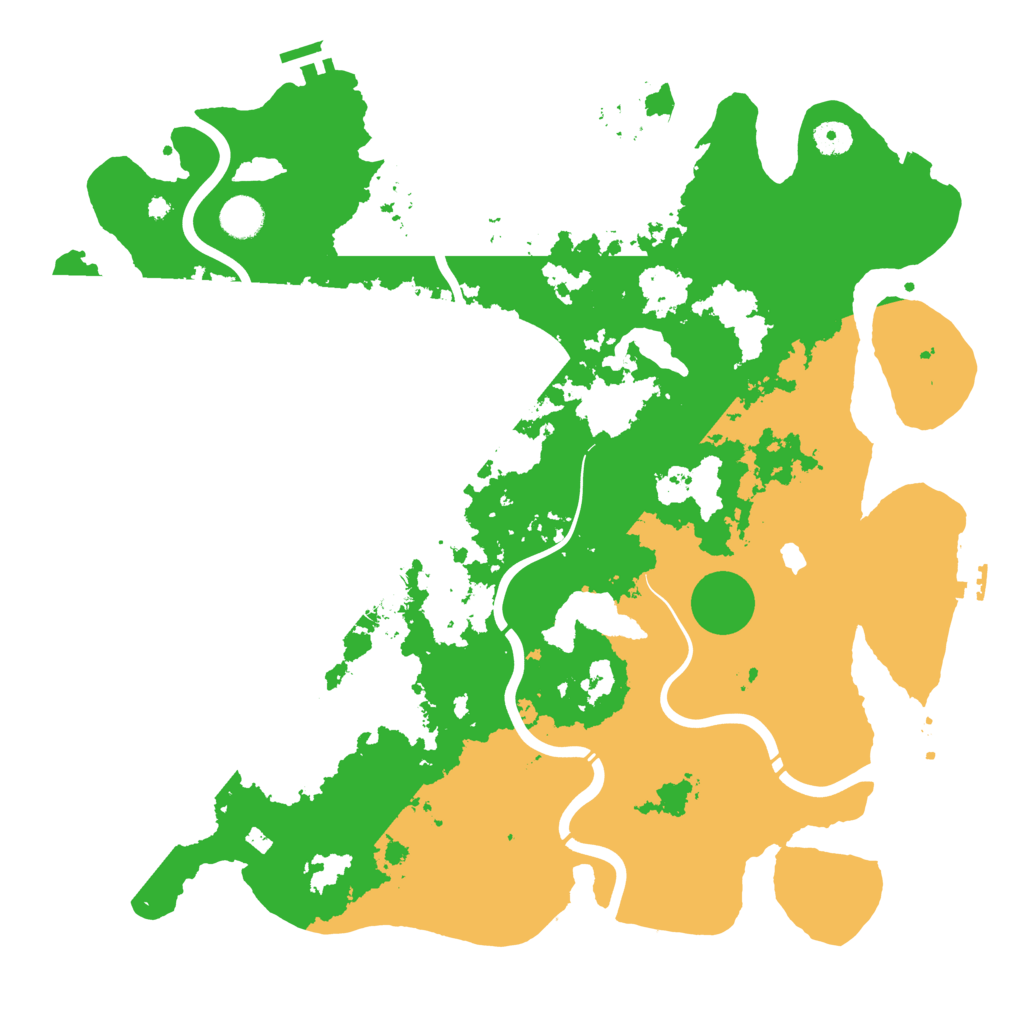 Biome Rust Map: Procedural Map, Size: 4250, Seed: 1707745336