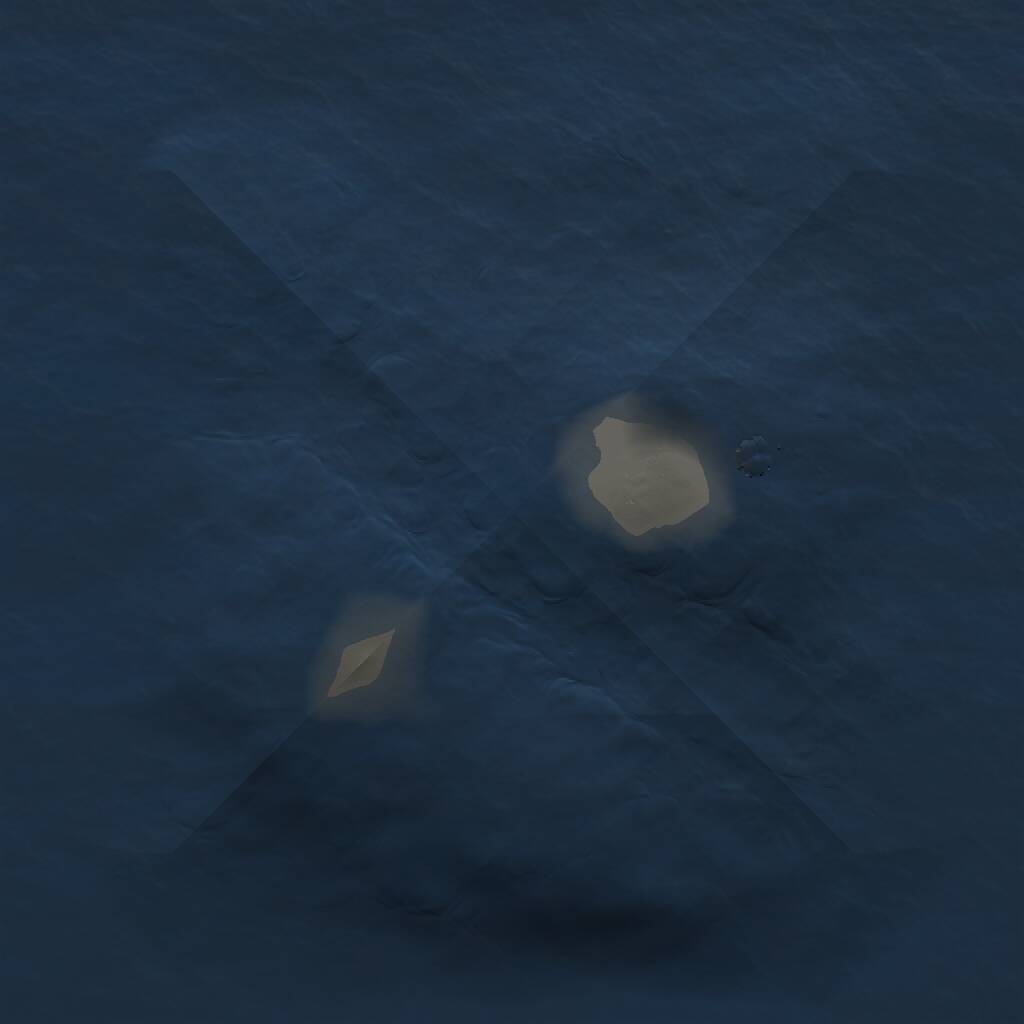 Rust Map: Procedural Map, Size: 1000, Seed: 1317386185, 1 Monuments