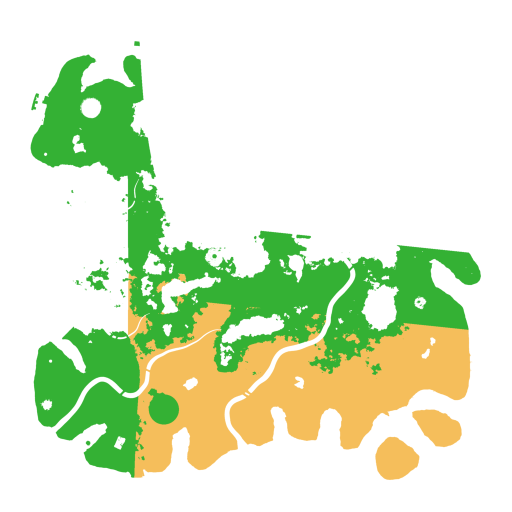 Biome Rust Map: Procedural Map, Size: 4500, Seed: 1628286716