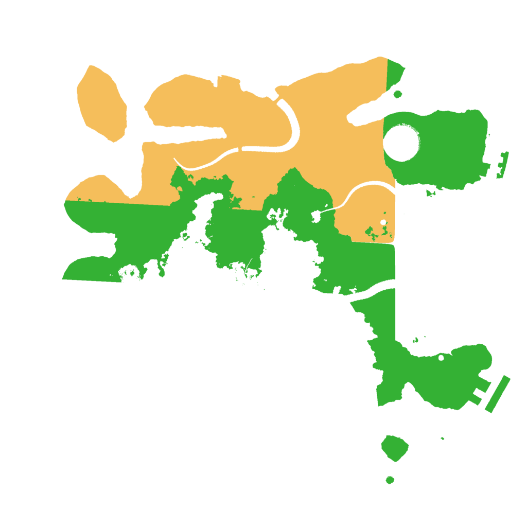 Biome Rust Map: Procedural Map, Size: 2700, Seed: 1773230512