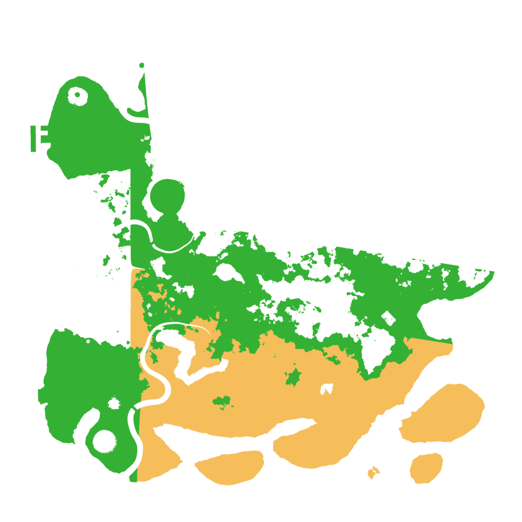 Biome Rust Map: Procedural Map, Size: 4000, Seed: 910632727