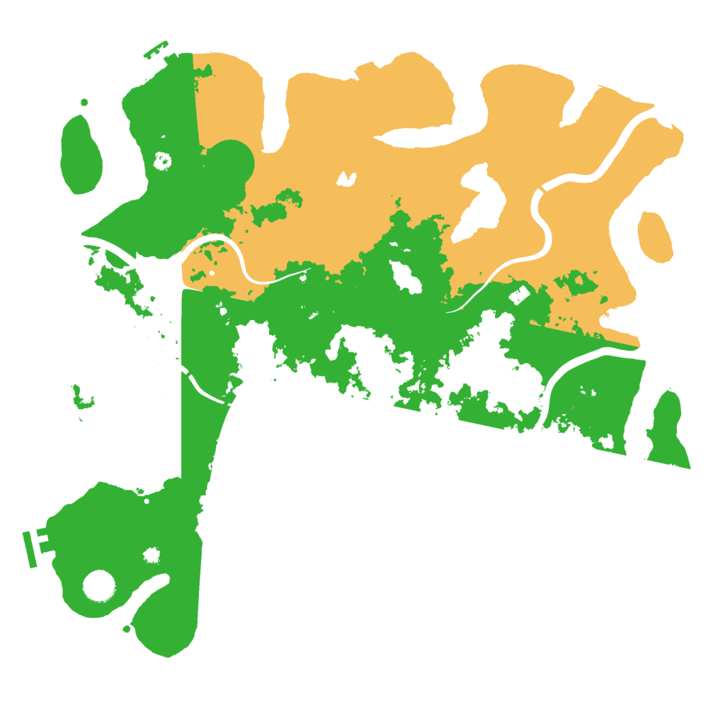 Biome Rust Map: Procedural Map, Size: 4000, Seed: 972823917