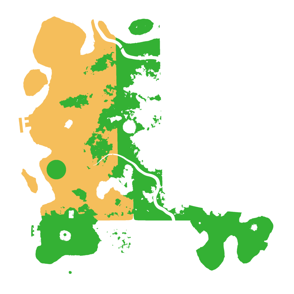 Biome Rust Map: Procedural Map, Size: 4000, Seed: 67238