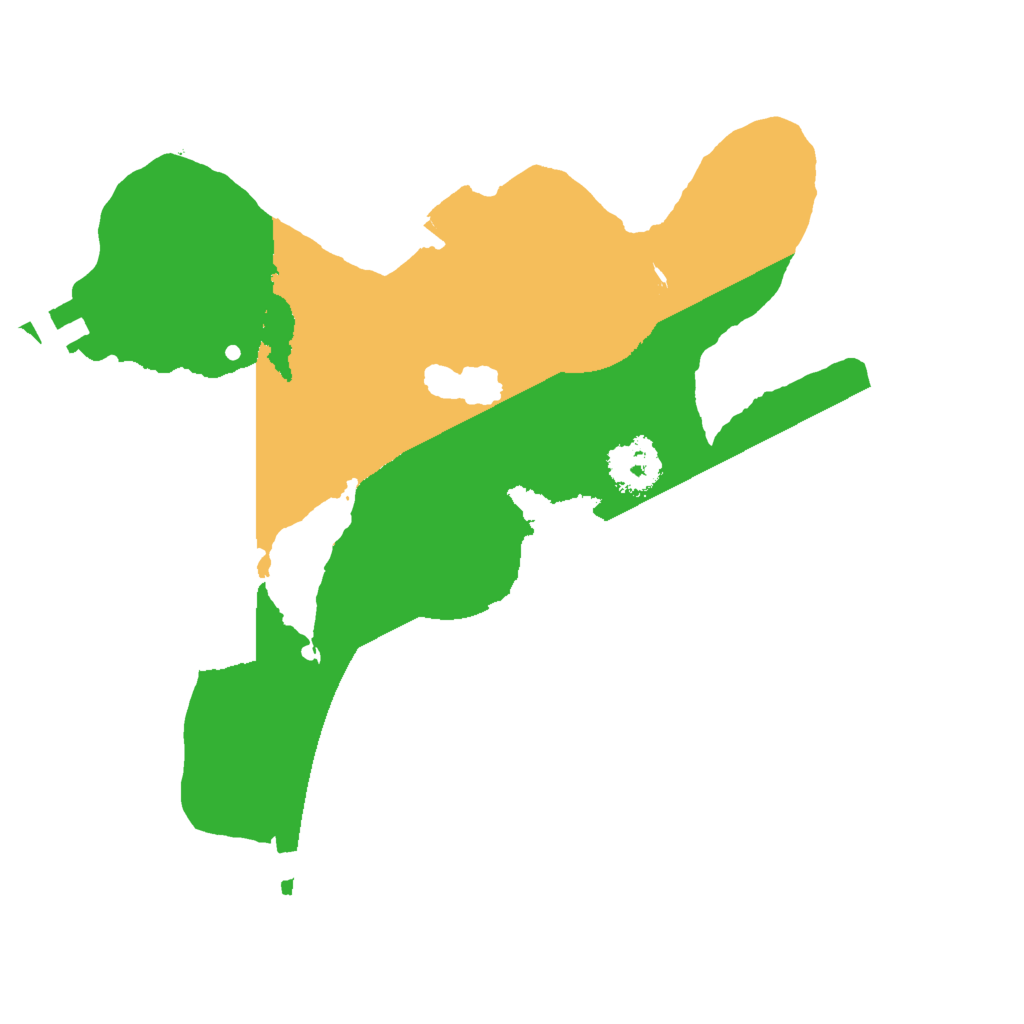 Biome Rust Map: Procedural Map, Size: 2000, Seed: 1818492228