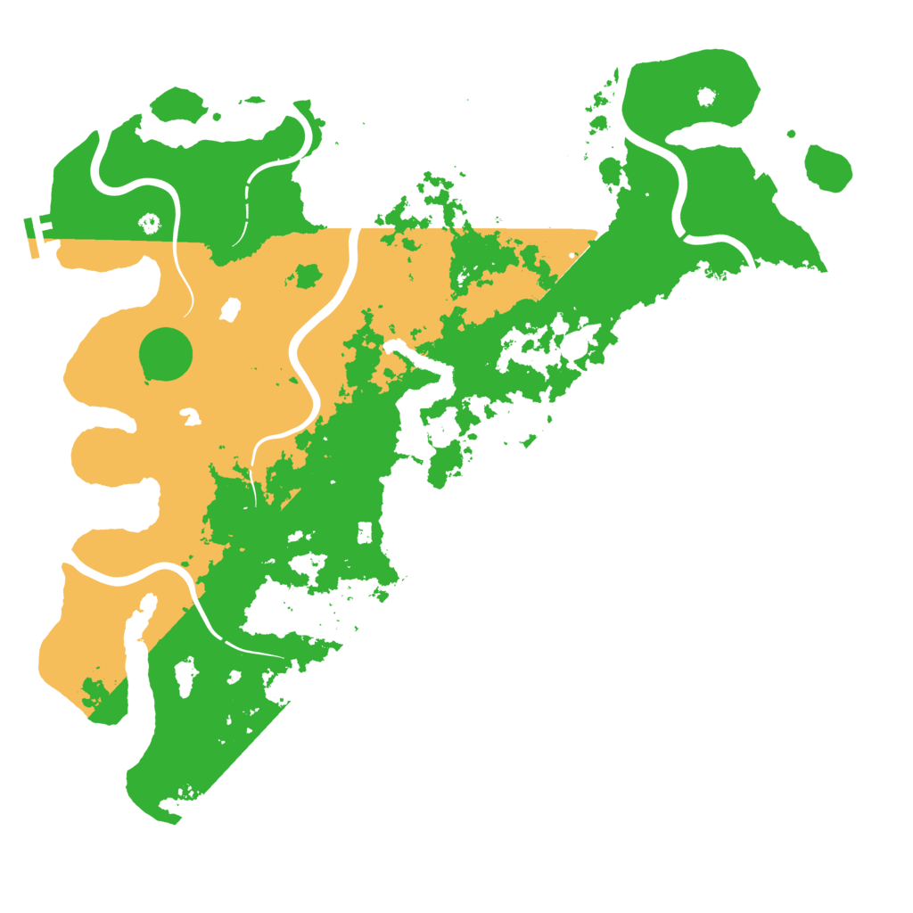Biome Rust Map: Procedural Map, Size: 4500, Seed: 962946862