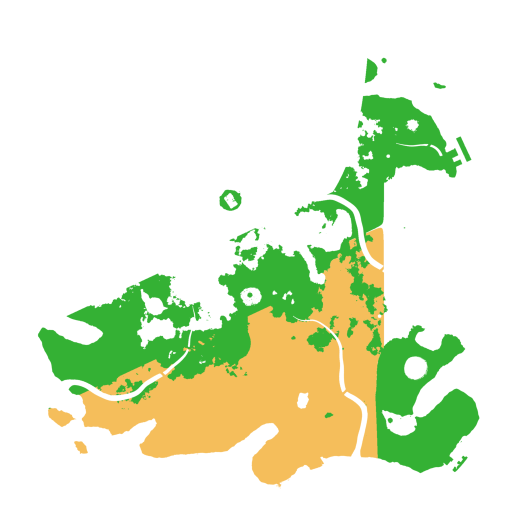 Biome Rust Map: Procedural Map, Size: 4000, Seed: 559585