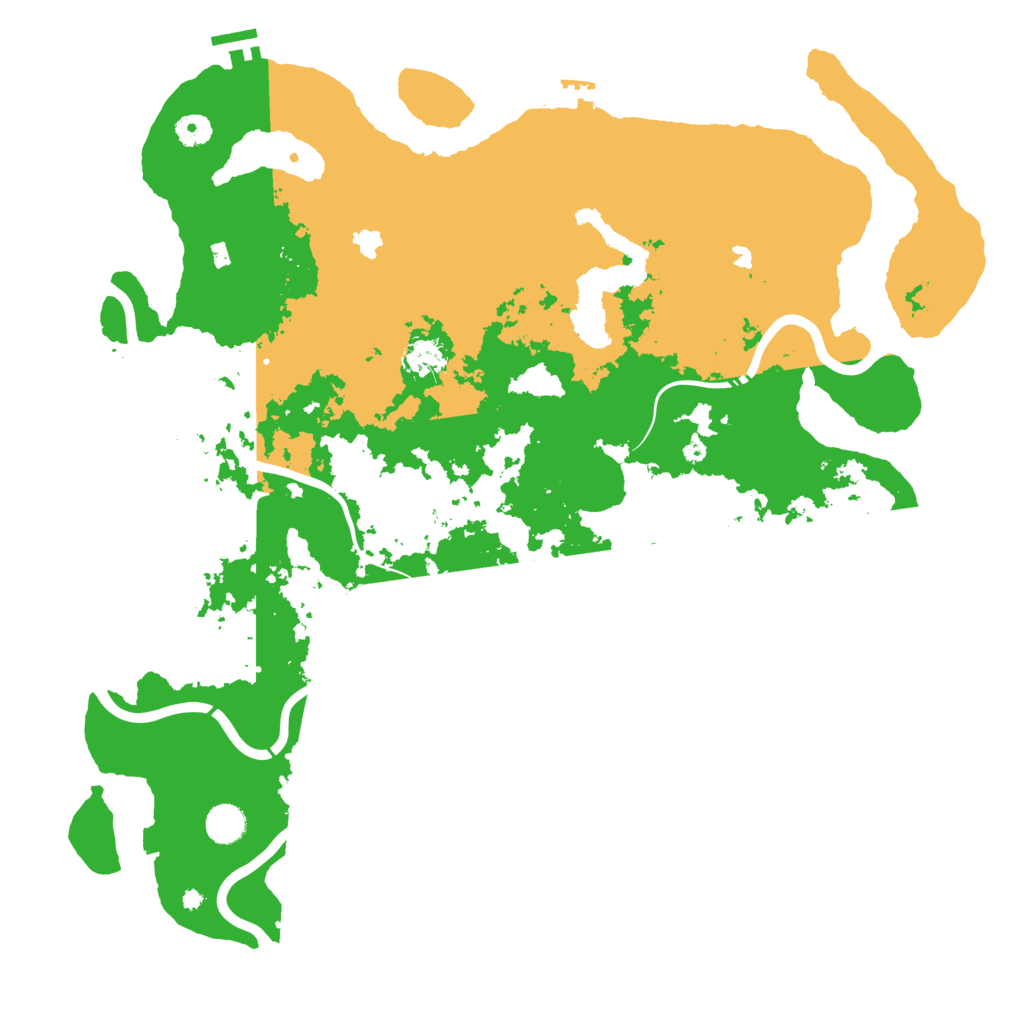 Biome Rust Map: Procedural Map, Size: 4500, Seed: 829652198