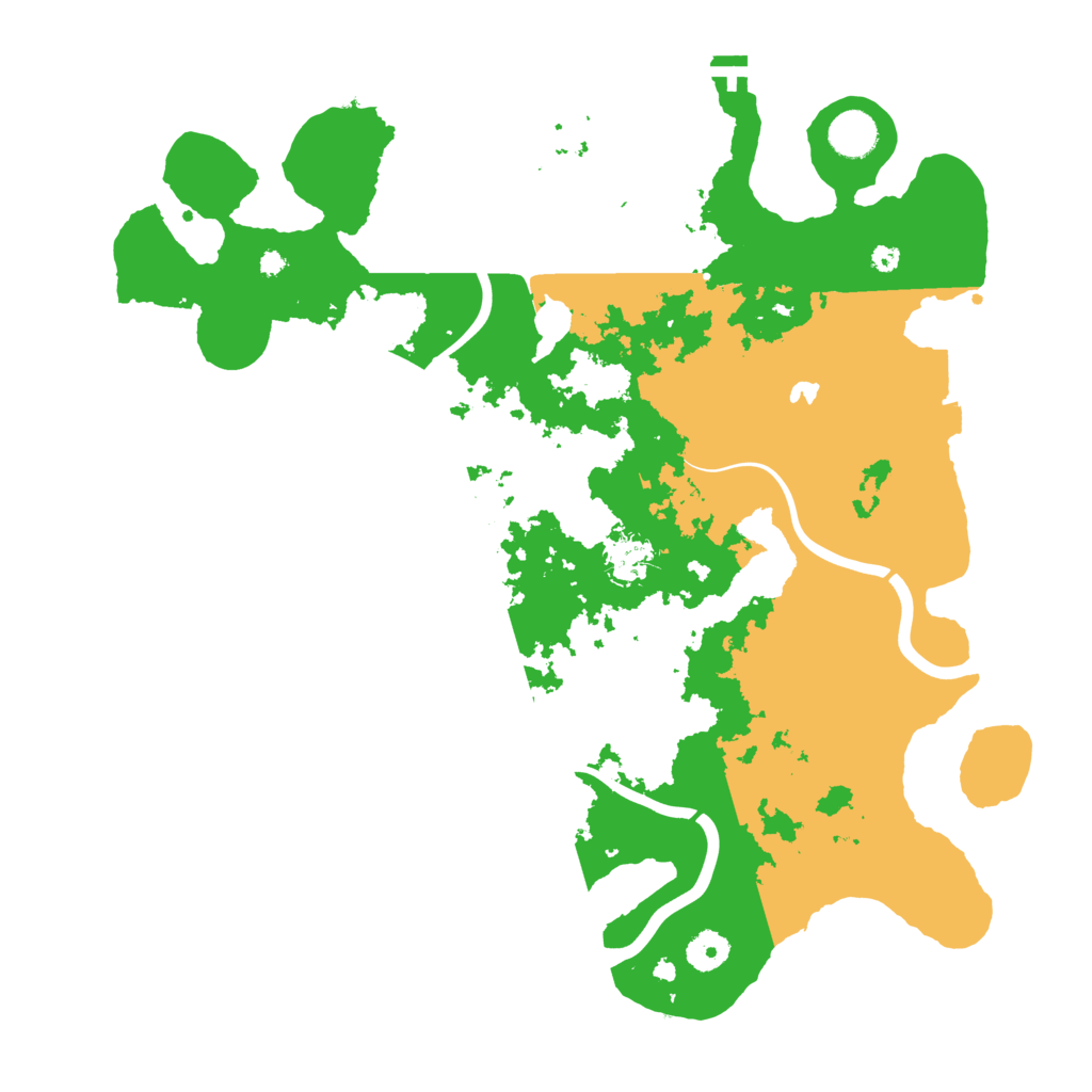 Biome Rust Map: Procedural Map, Size: 4000, Seed: 1520084306