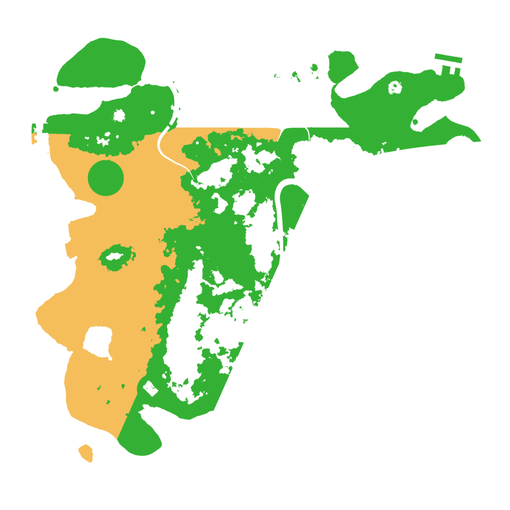 Biome Rust Map: Procedural Map, Size: 3750, Seed: 1501130216