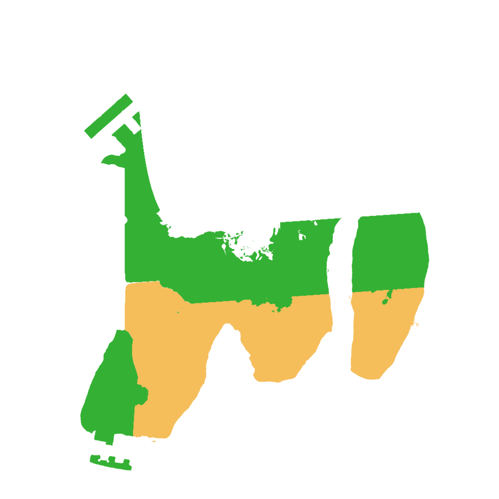 Biome Rust Map: Procedural Map, Size: 1800, Seed: 398734772