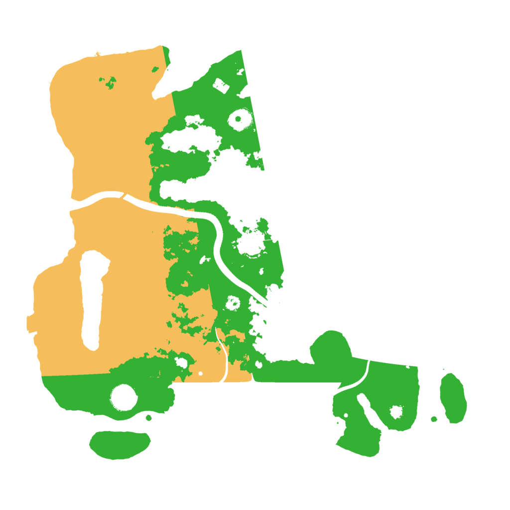 Biome Rust Map: Procedural Map, Size: 3500, Seed: 1934311486