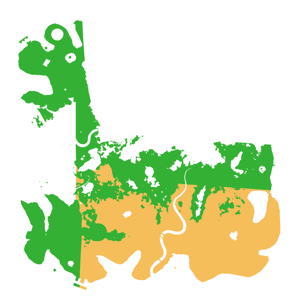 Biome Rust Map: Procedural Map, Size: 4500, Seed: 1113473696