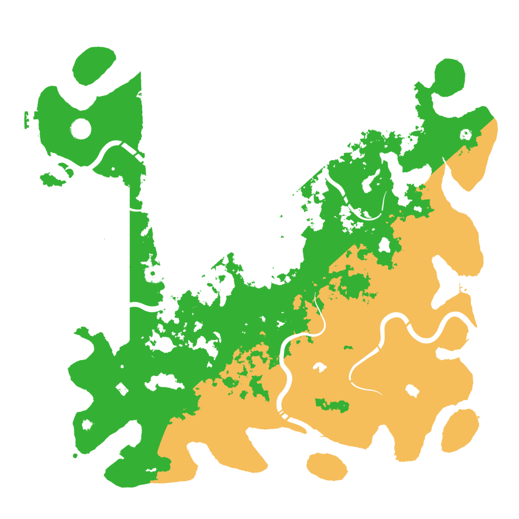 Biome Rust Map: Procedural Map, Size: 4500, Seed: 1044285322