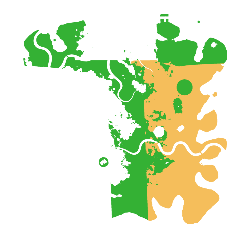 Biome Rust Map: Procedural Map, Size: 4000, Seed: 205913015