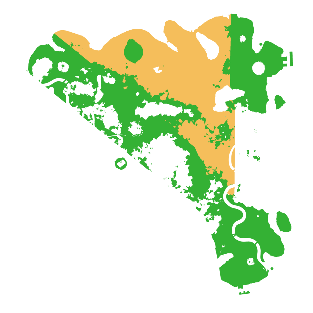 Biome Rust Map: Procedural Map, Size: 4300, Seed: 1047940194