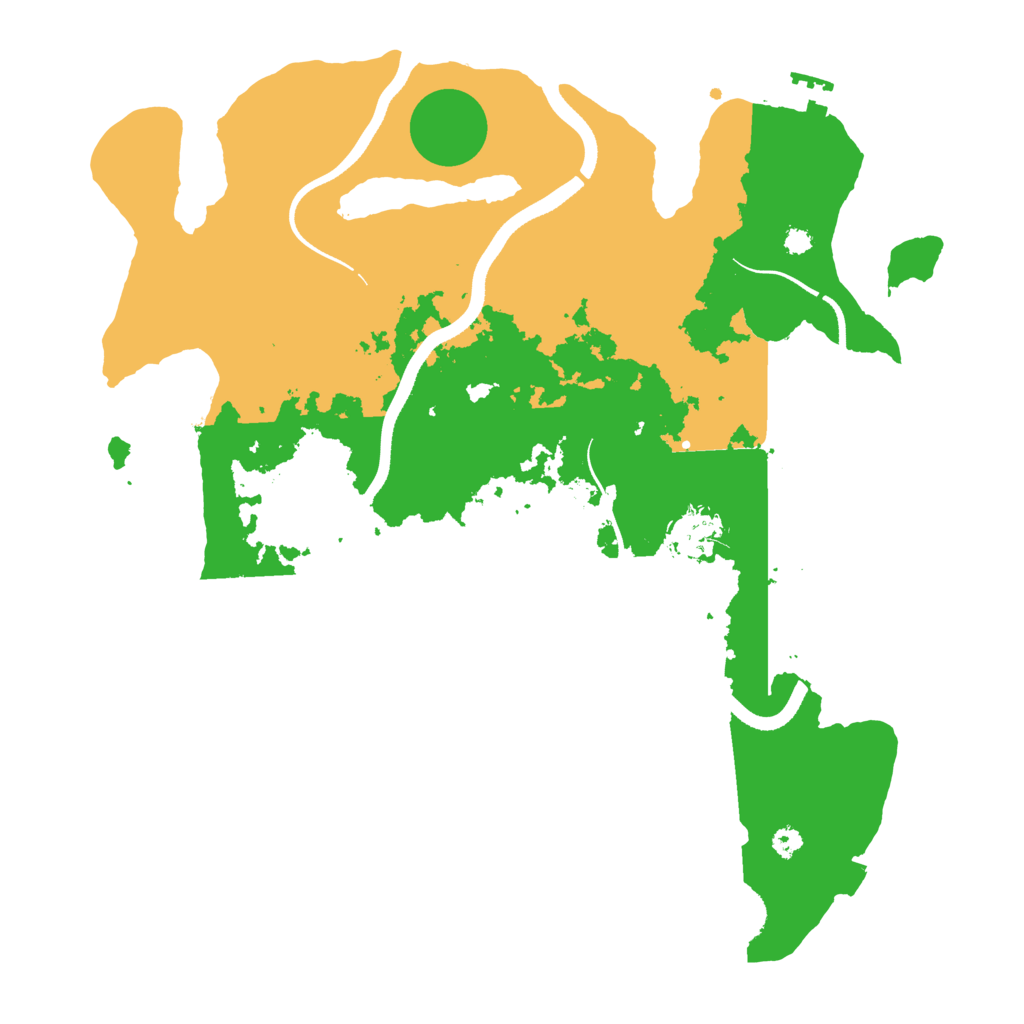 Biome Rust Map: Procedural Map, Size: 3500, Seed: 1449013969