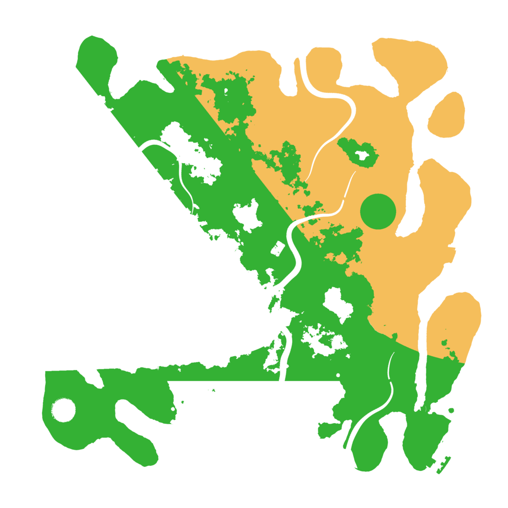 Biome Rust Map: Procedural Map, Size: 3750, Seed: 636857021