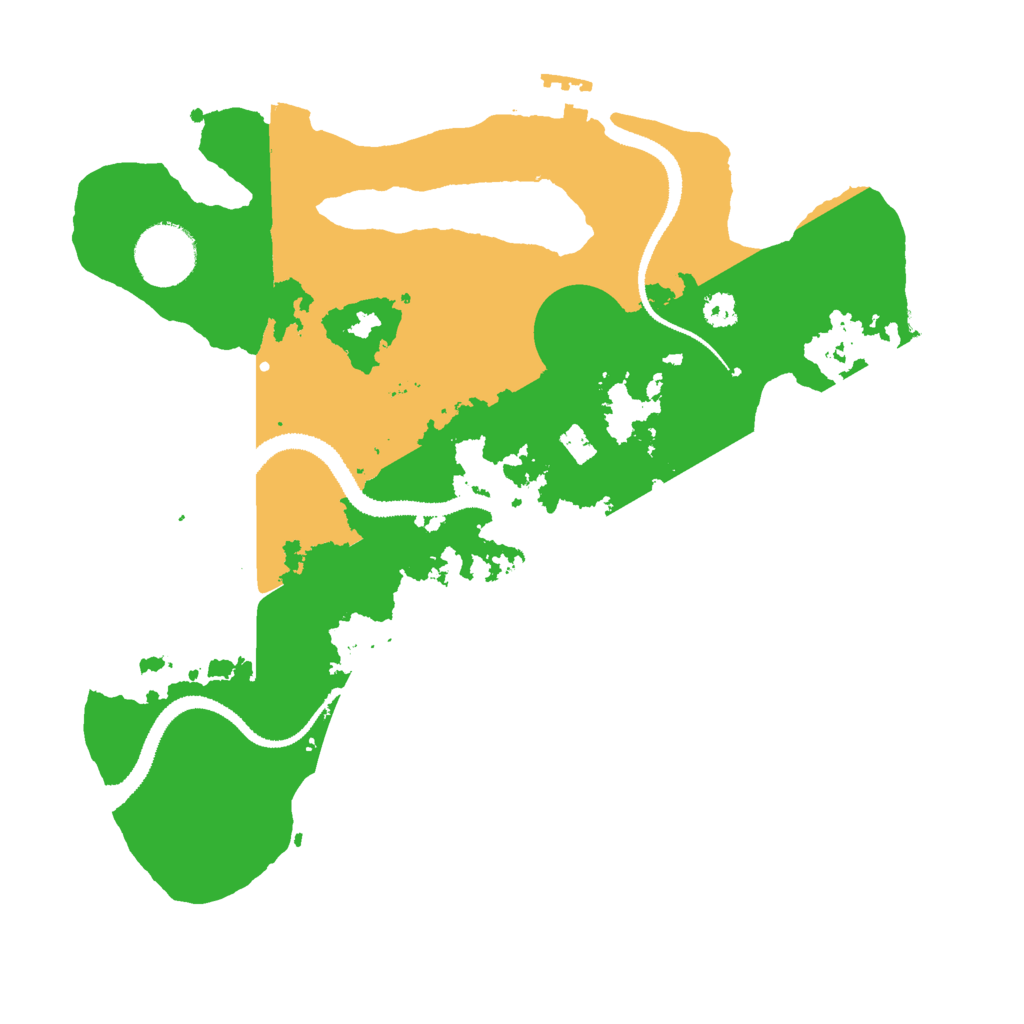 Biome Rust Map: Procedural Map, Size: 3000, Seed: 10949