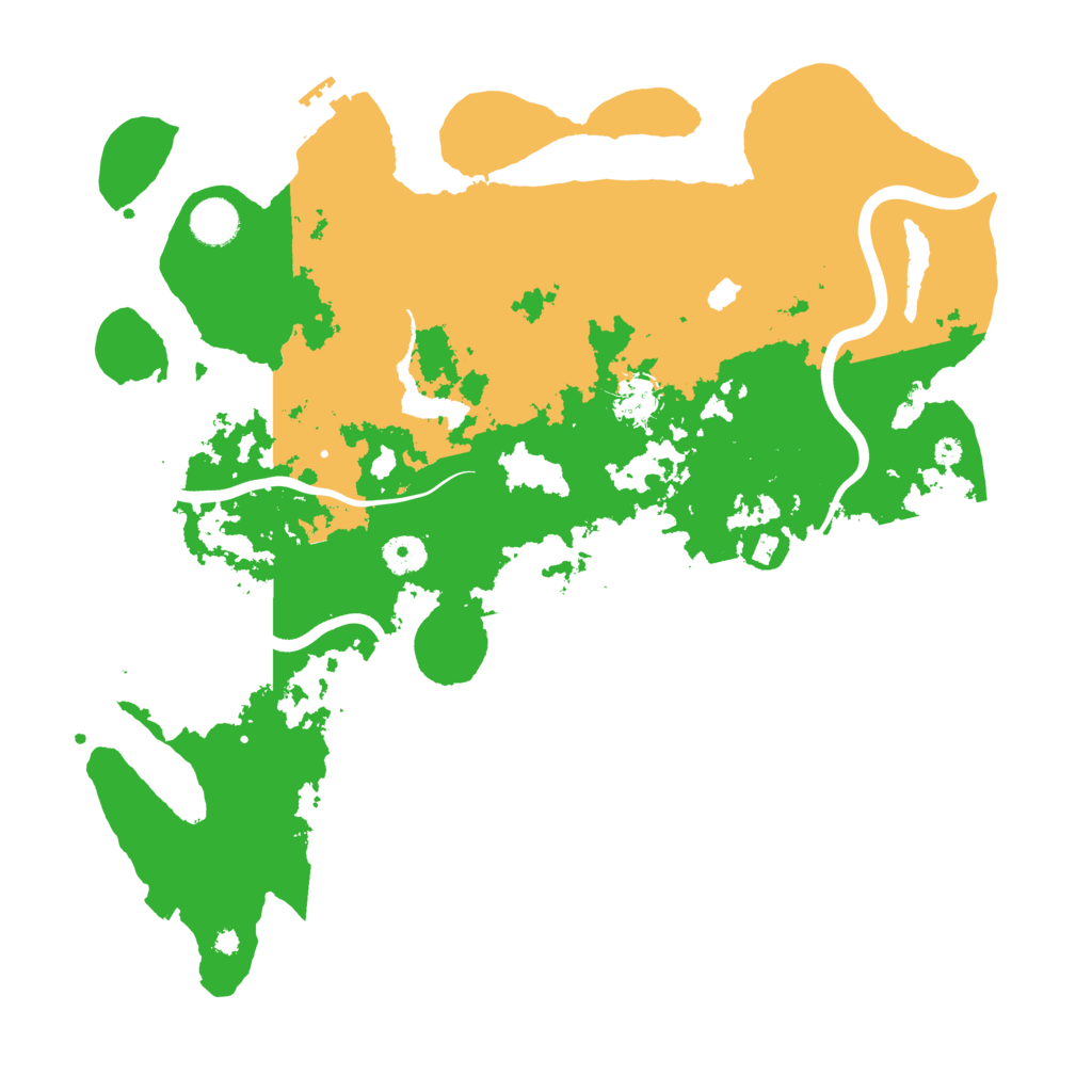 Biome Rust Map: Procedural Map, Size: 4000, Seed: 654581955
