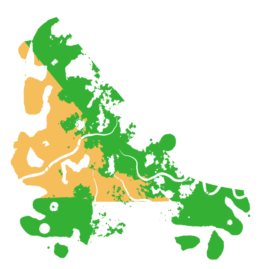 Biome Rust Map: Procedural Map, Size: 4500, Seed: 220478