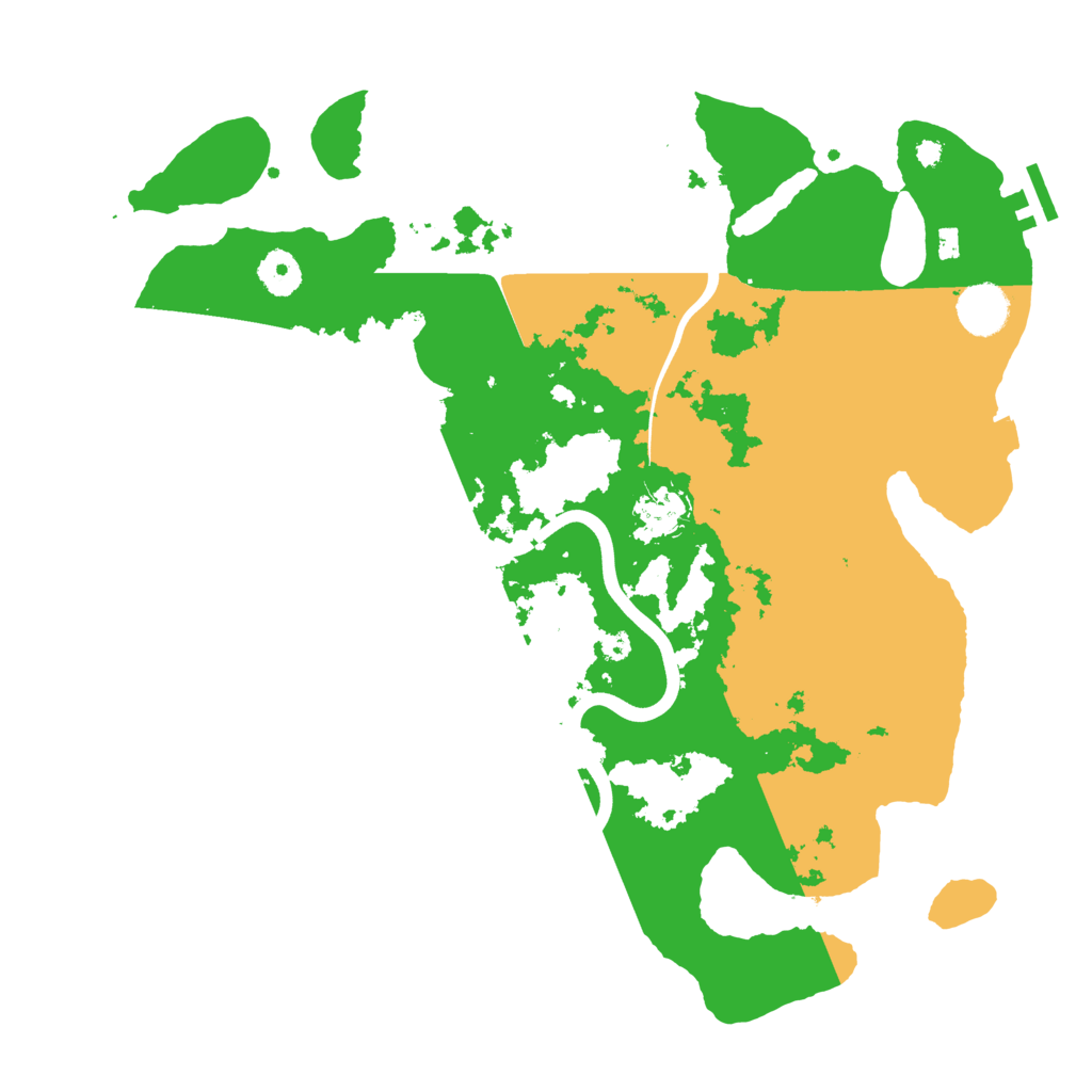 Biome Rust Map: Procedural Map, Size: 3750, Seed: 1407776467
