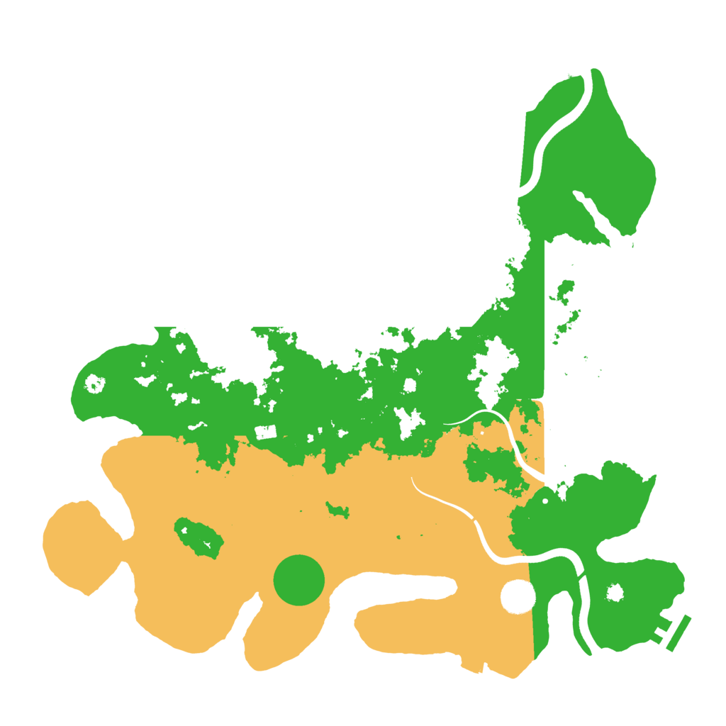 Biome Rust Map: Procedural Map, Size: 3750, Seed: 1251372253