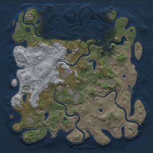 Thumbnail Rust Map: Procedural Map, Size: 4750, Seed: 1171964788, 17 Monuments