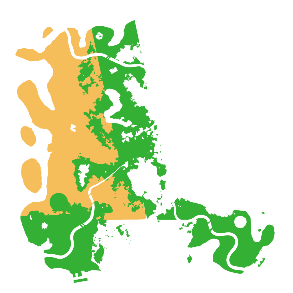 Biome Rust Map: Procedural Map, Size: 4250, Seed: 1474777968