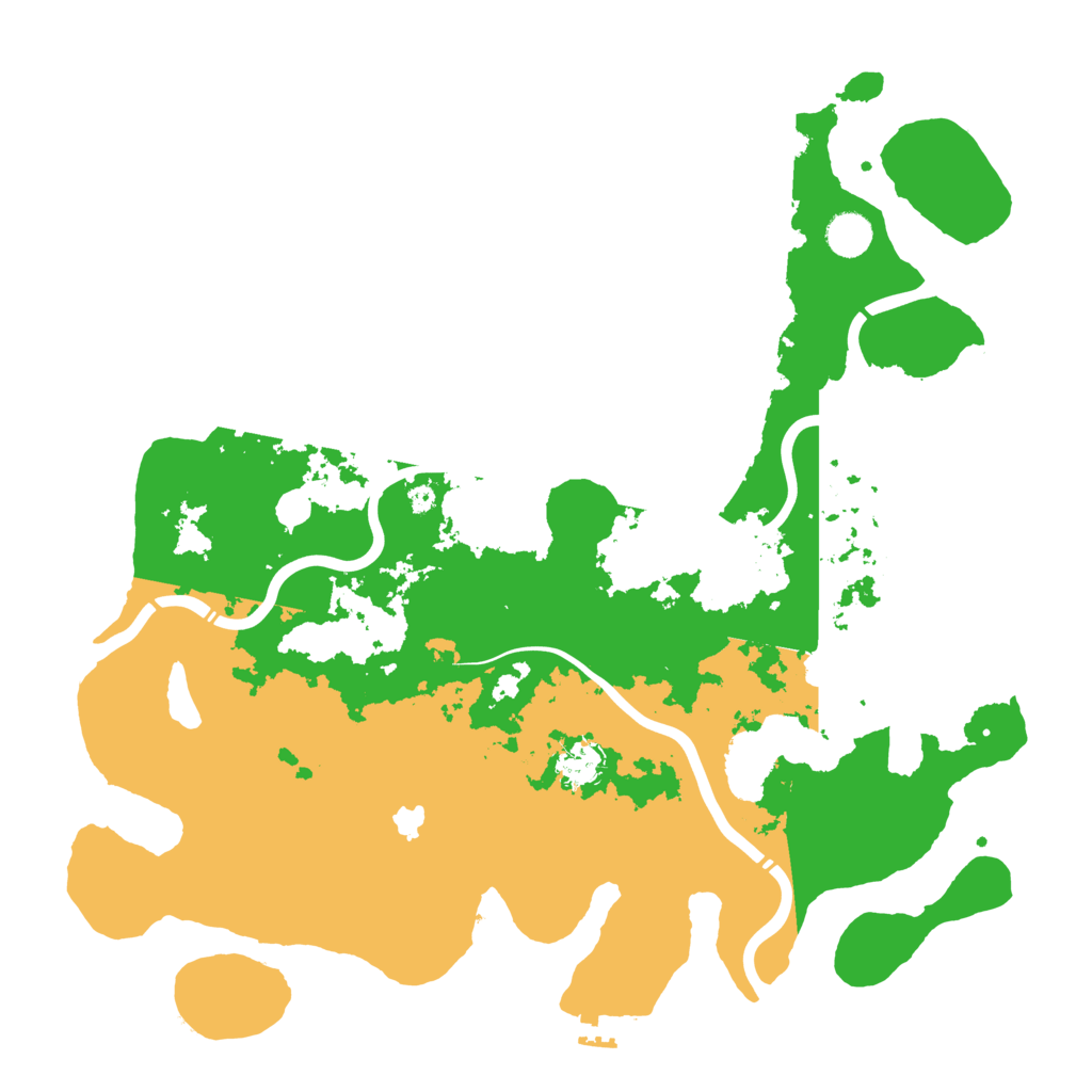 Biome Rust Map: Procedural Map, Size: 4250, Seed: 2146709370