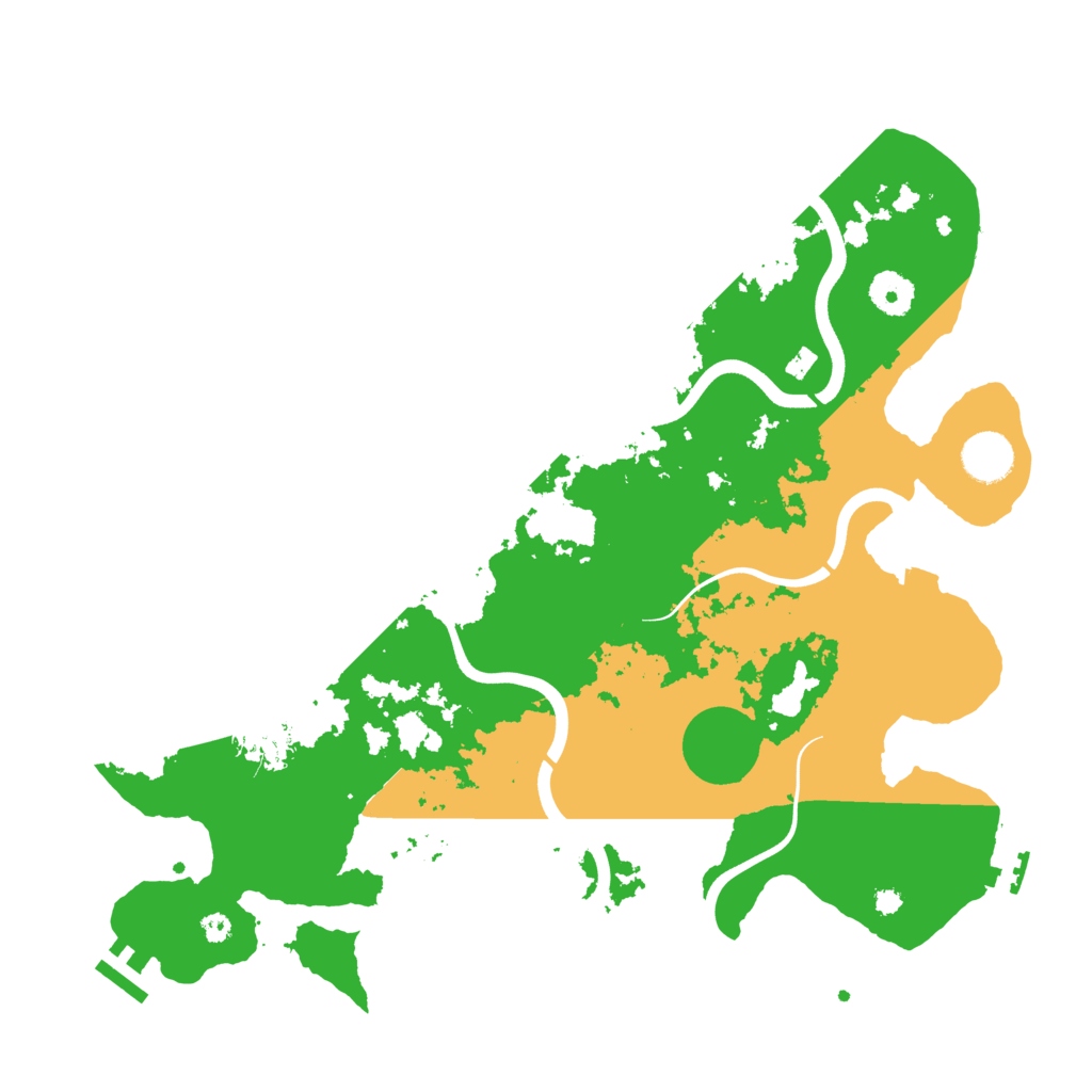 Biome Rust Map: Procedural Map, Size: 3750, Seed: 489482045